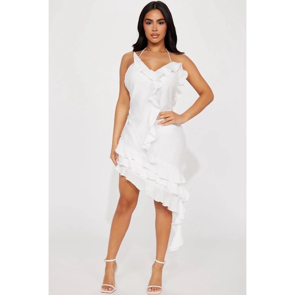 She Watched. She Wept. She Wished😜 NWT Ruffled Mini dress |Size S | Fashion Nova